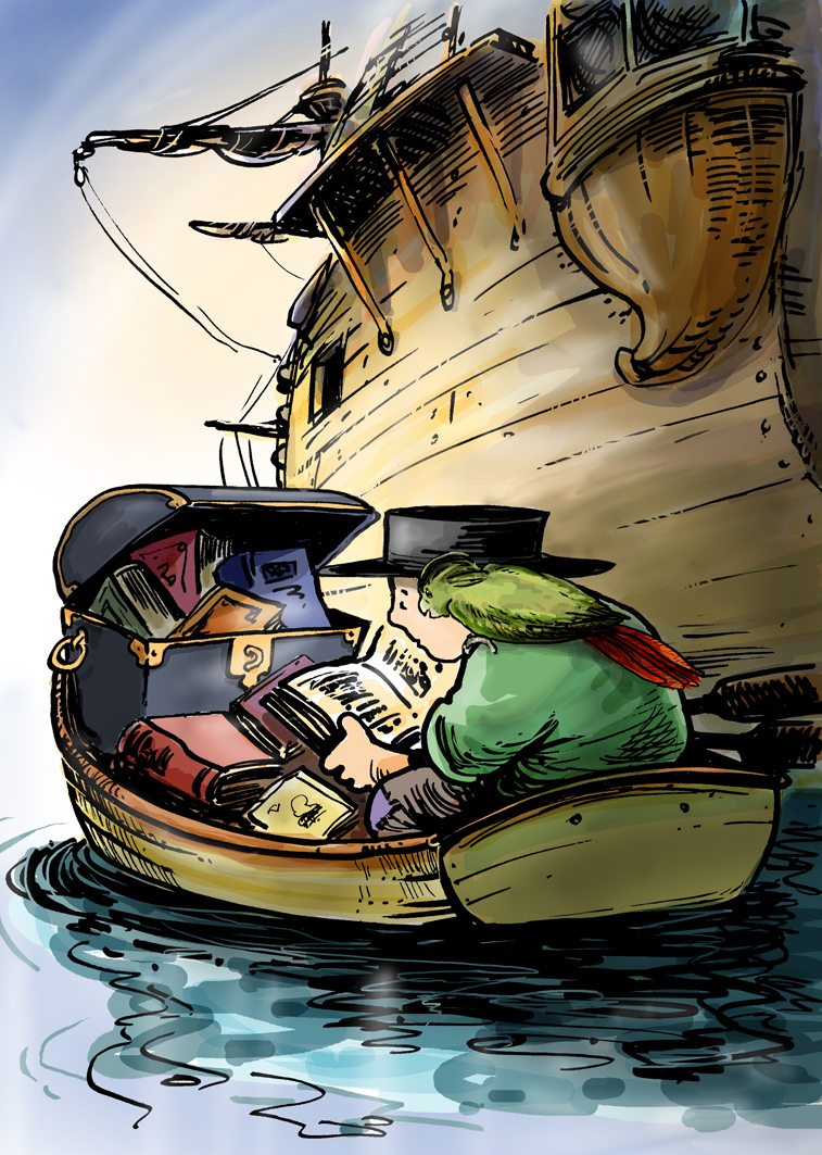 Pip Simon Pirate Pip | Simon Kneebone - cartoonist and illustrator