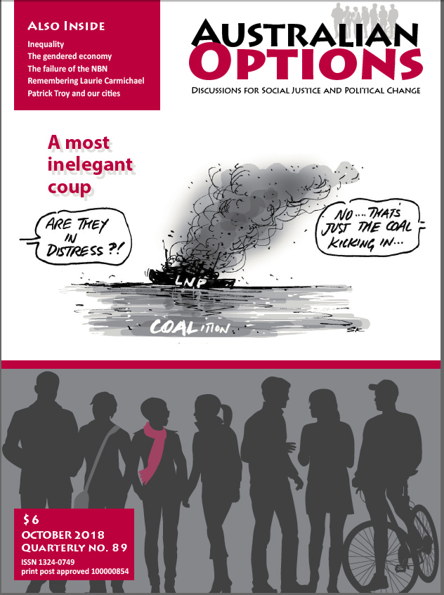 Options cover October 2018