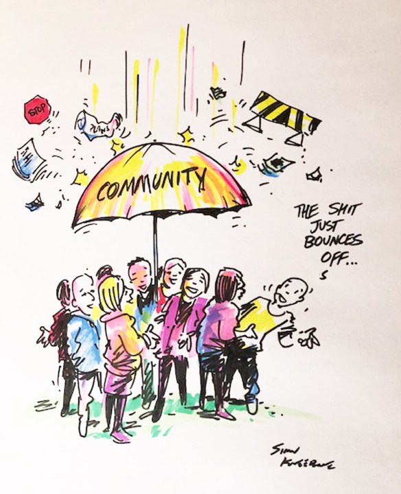 Community Development Simon Kneebone Cartoonist And Illustrator